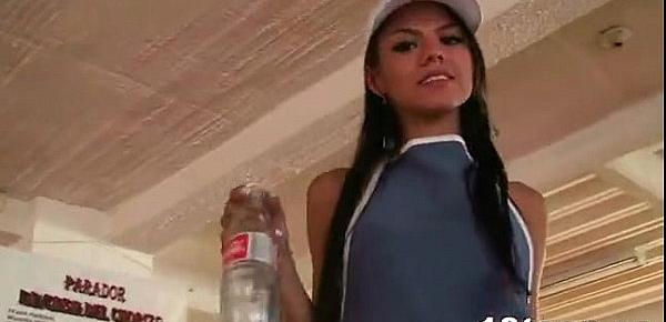  Tiny Latina Teen Claudia Castro fucked in a Hotel Room   XVIDEOSCOM
